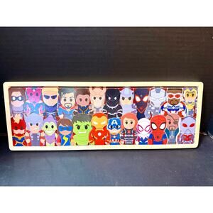 Disney Marvel Super Hero Wooden Toys Character Jigsaw Puzzle 25 pc